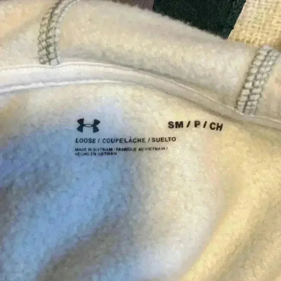 Under  Armour Crop Hoodie in Size S/M - Picture 5 of 6
